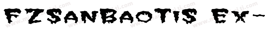 FZSanBaoTiS Ex字体转换